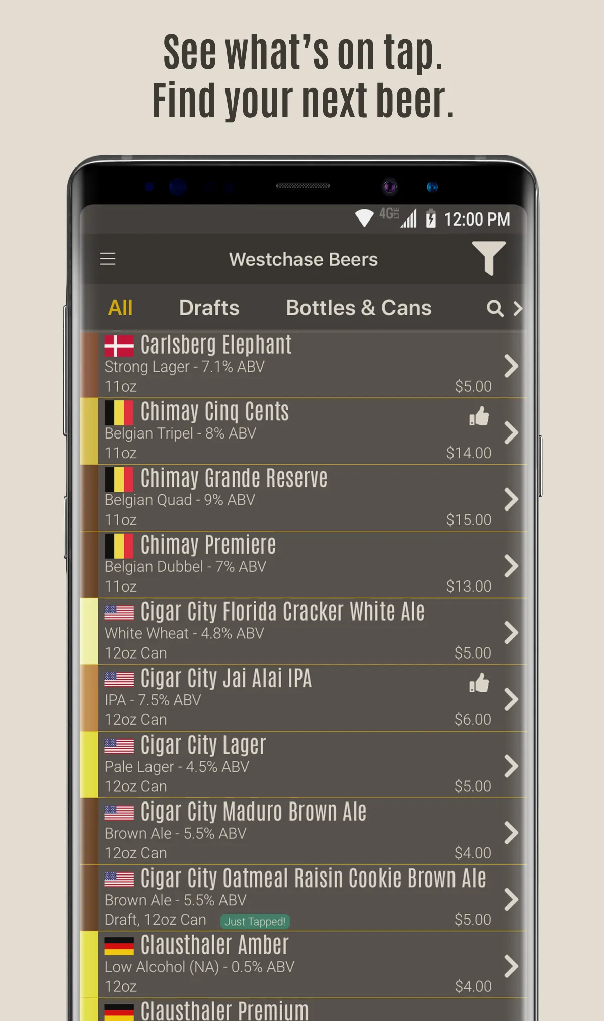 World of Beer | Indus Appstore | Screenshot