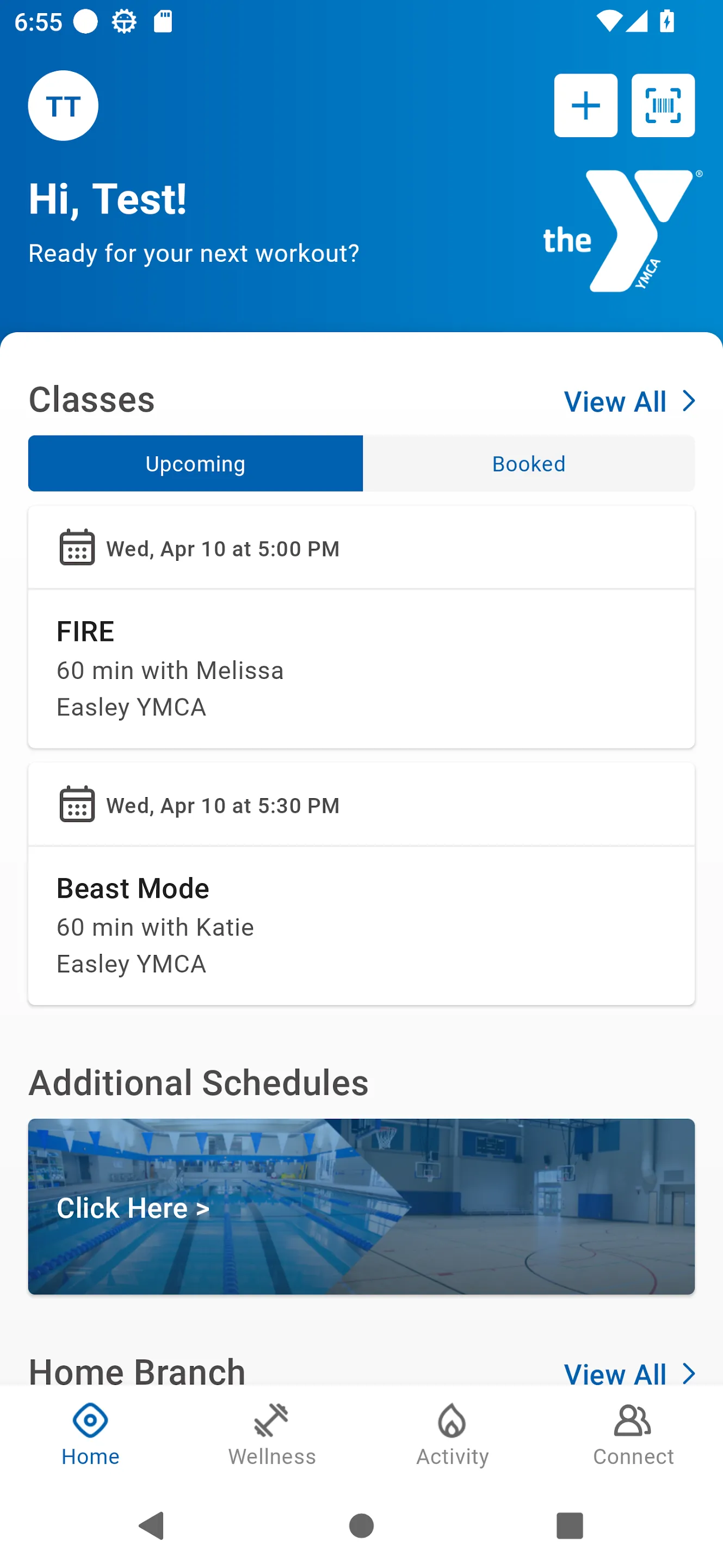 Easley, Pickens & Pville YMCA | Indus Appstore | Screenshot