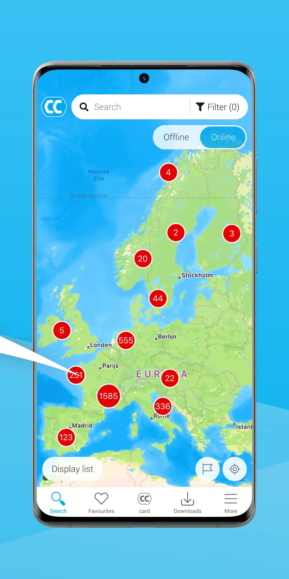 CampingCard ACSI | Indus Appstore | Screenshot