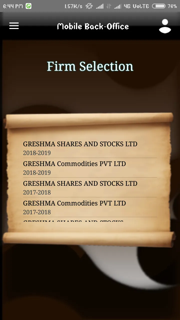 Greshma Backoffice | Indus Appstore | Screenshot