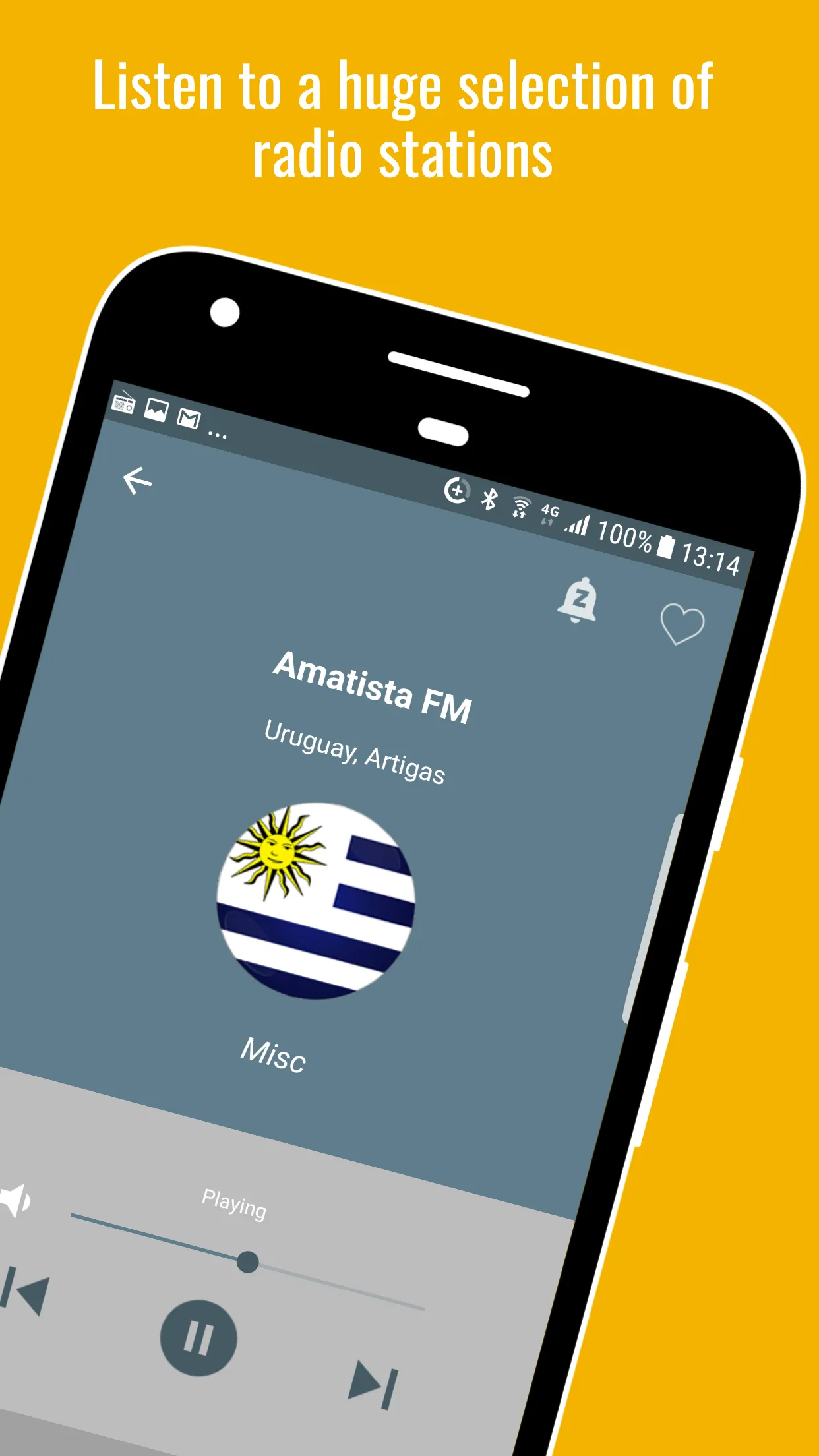 Uruguay Radio Stations | Indus Appstore | Screenshot