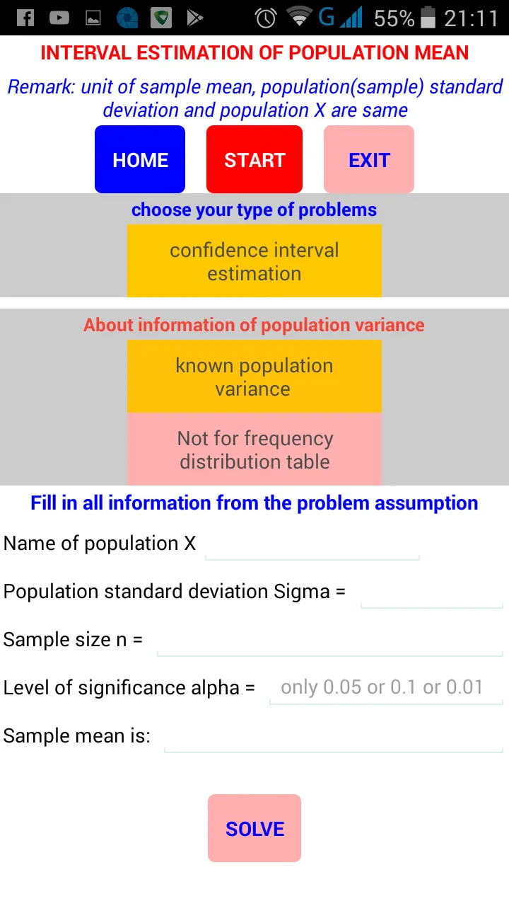 Estimation of parameters | Indus Appstore | Screenshot