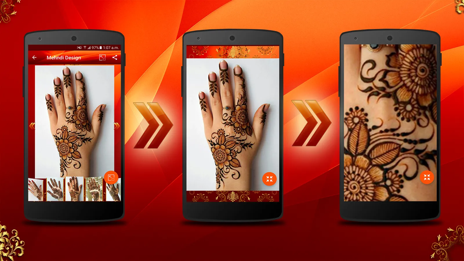 Stylish Mehndi Designs | Indus Appstore | Screenshot