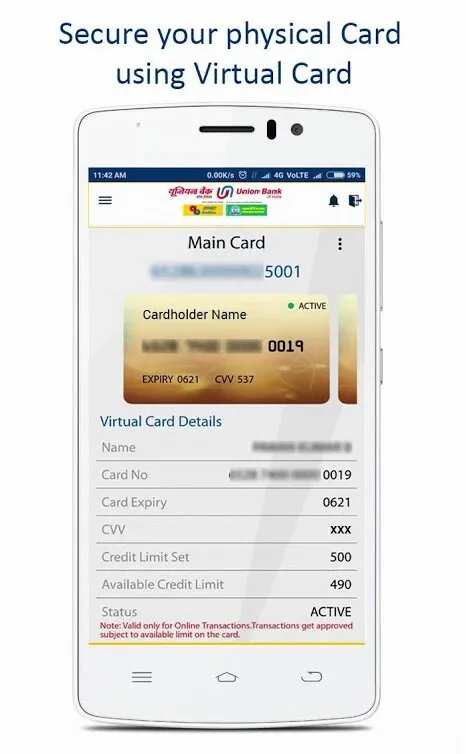 Union Credit Card | Indus Appstore | Screenshot