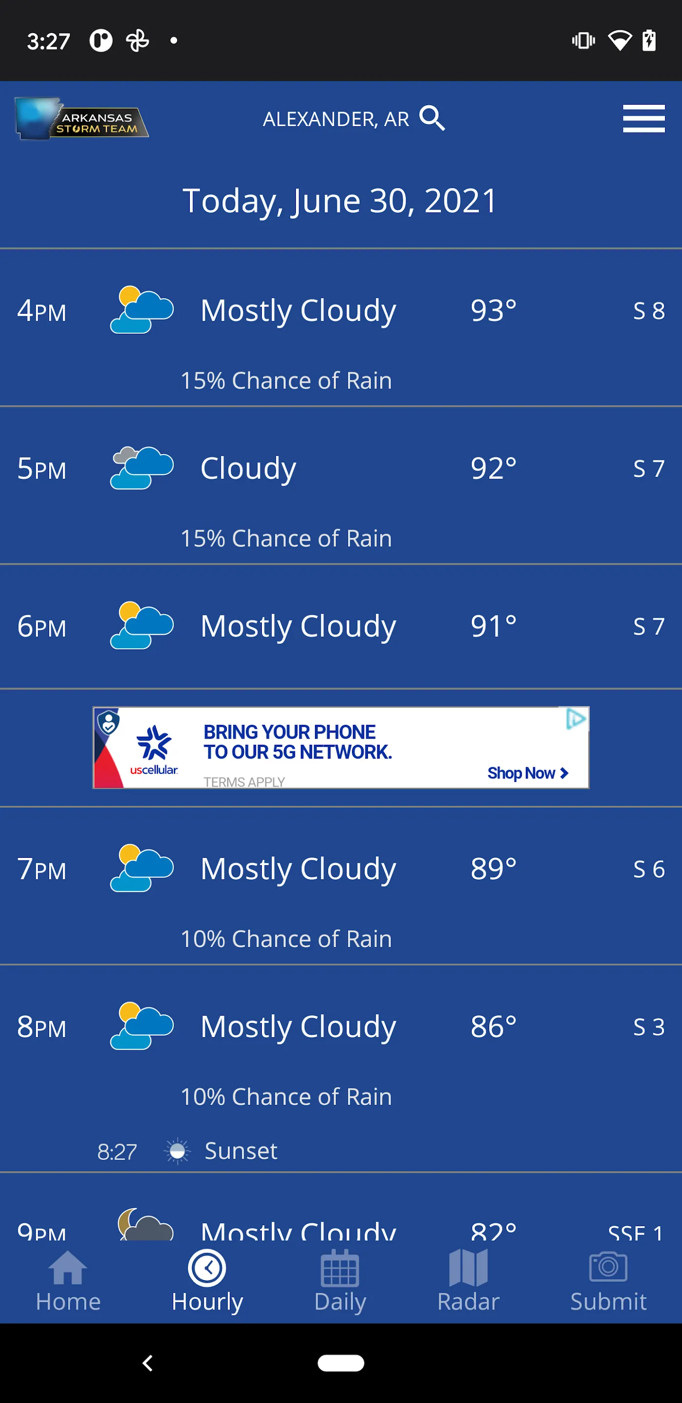 Arkansas Storm Team | Indus Appstore | Screenshot