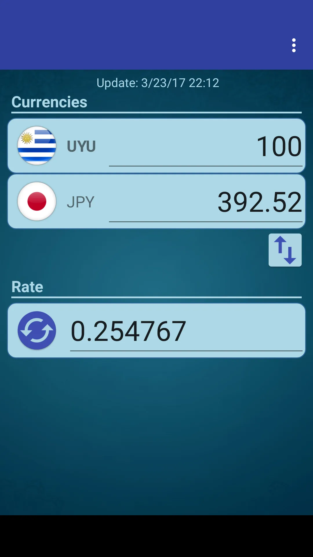 Japan Yen x Uruguayan Peso | Indus Appstore | Screenshot