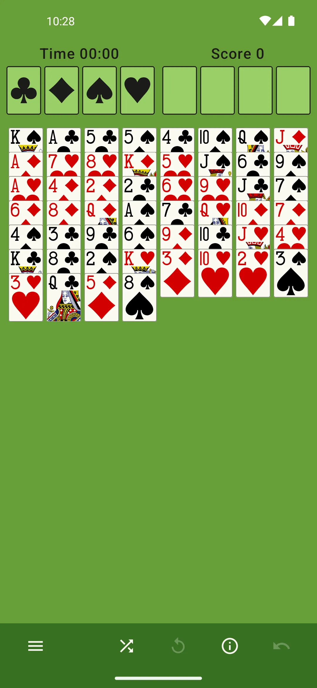 FreeCell | Indus Appstore | Screenshot