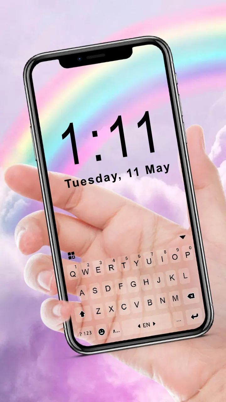 Rainbow Transparent Themes | Indus Appstore | Screenshot