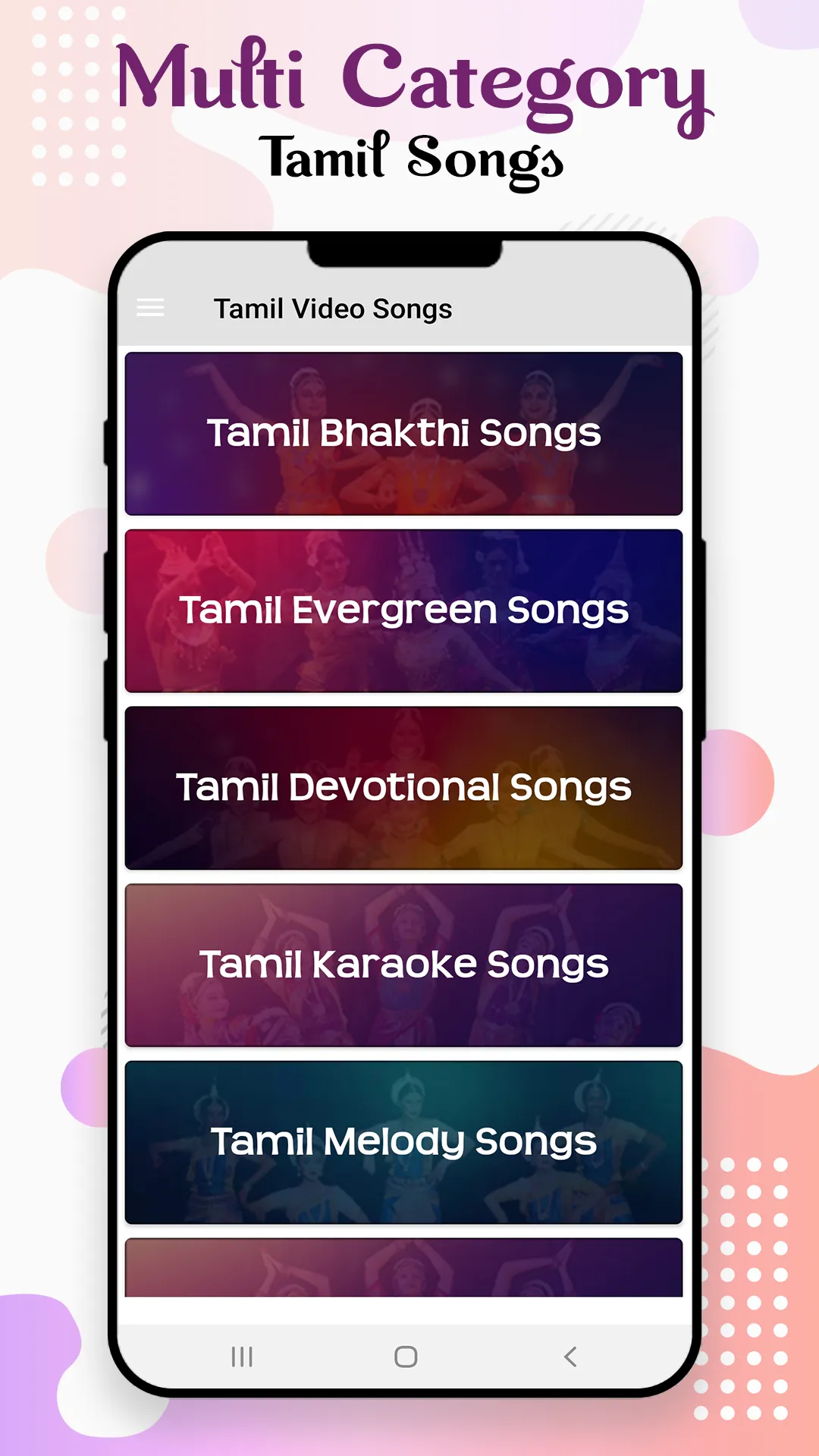 Tamil Songs: Tamil Video: Tami | Indus Appstore | Screenshot