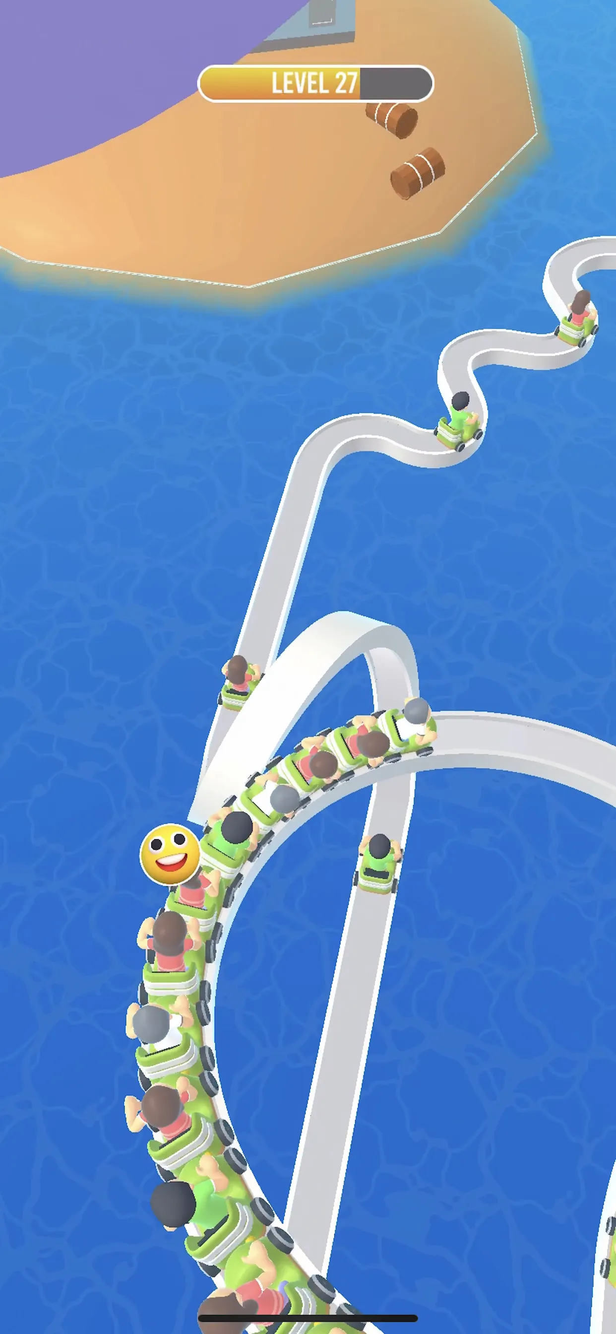 Cart Crash: Roller Coaster | Indus Appstore | Screenshot