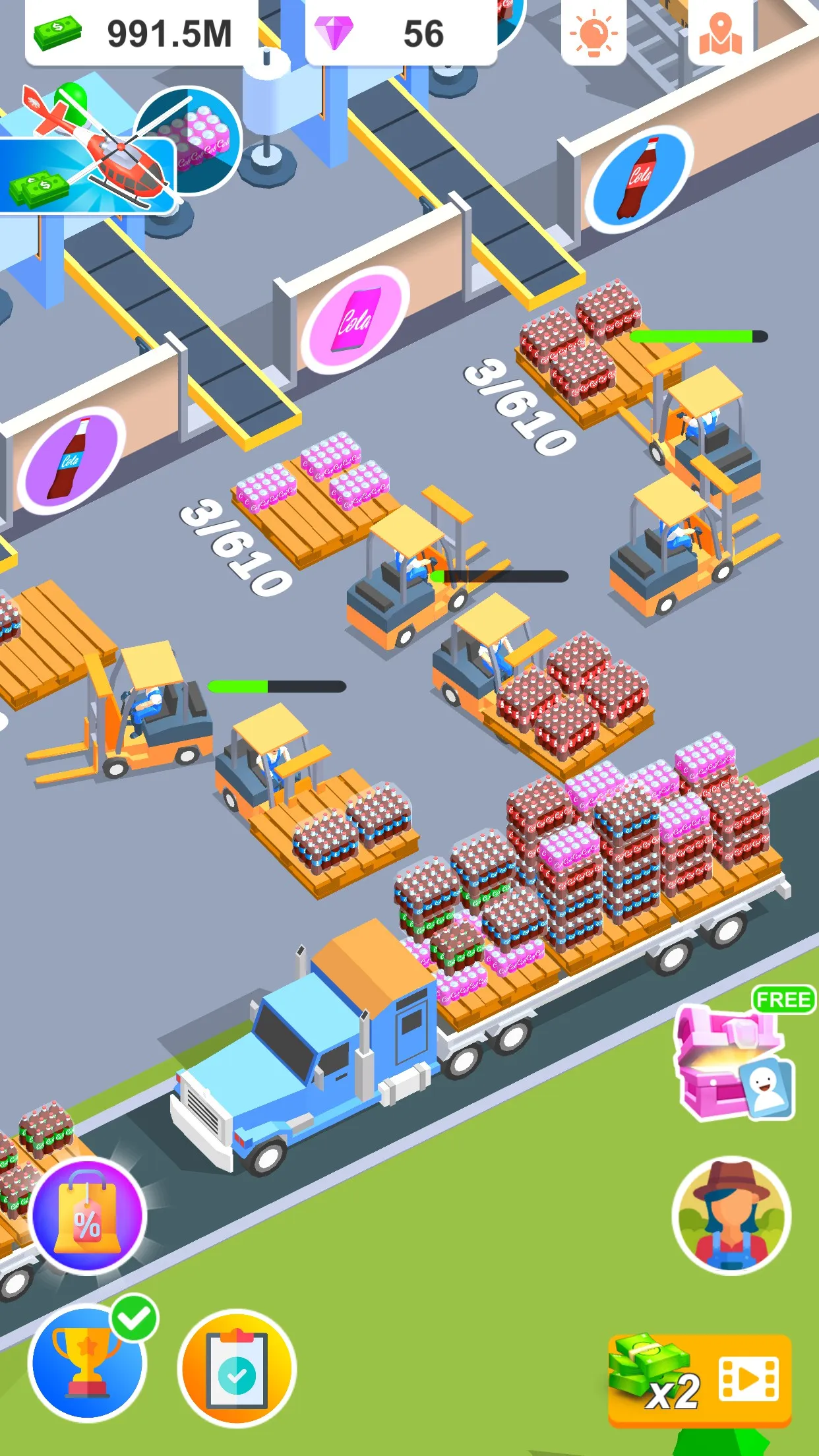 Idle Beverage Empire | Indus Appstore | Screenshot