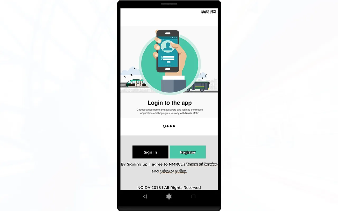 NMRC tickets | Indus Appstore | Screenshot