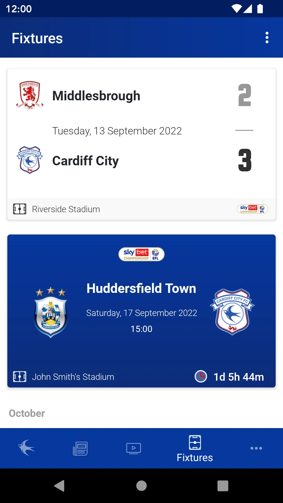 Cardiff City | Indus Appstore | Screenshot