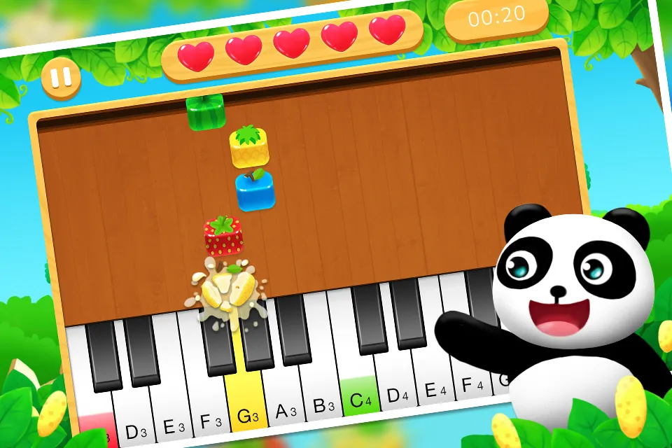 Panda Piano - Fruit Party | Indus Appstore | Screenshot