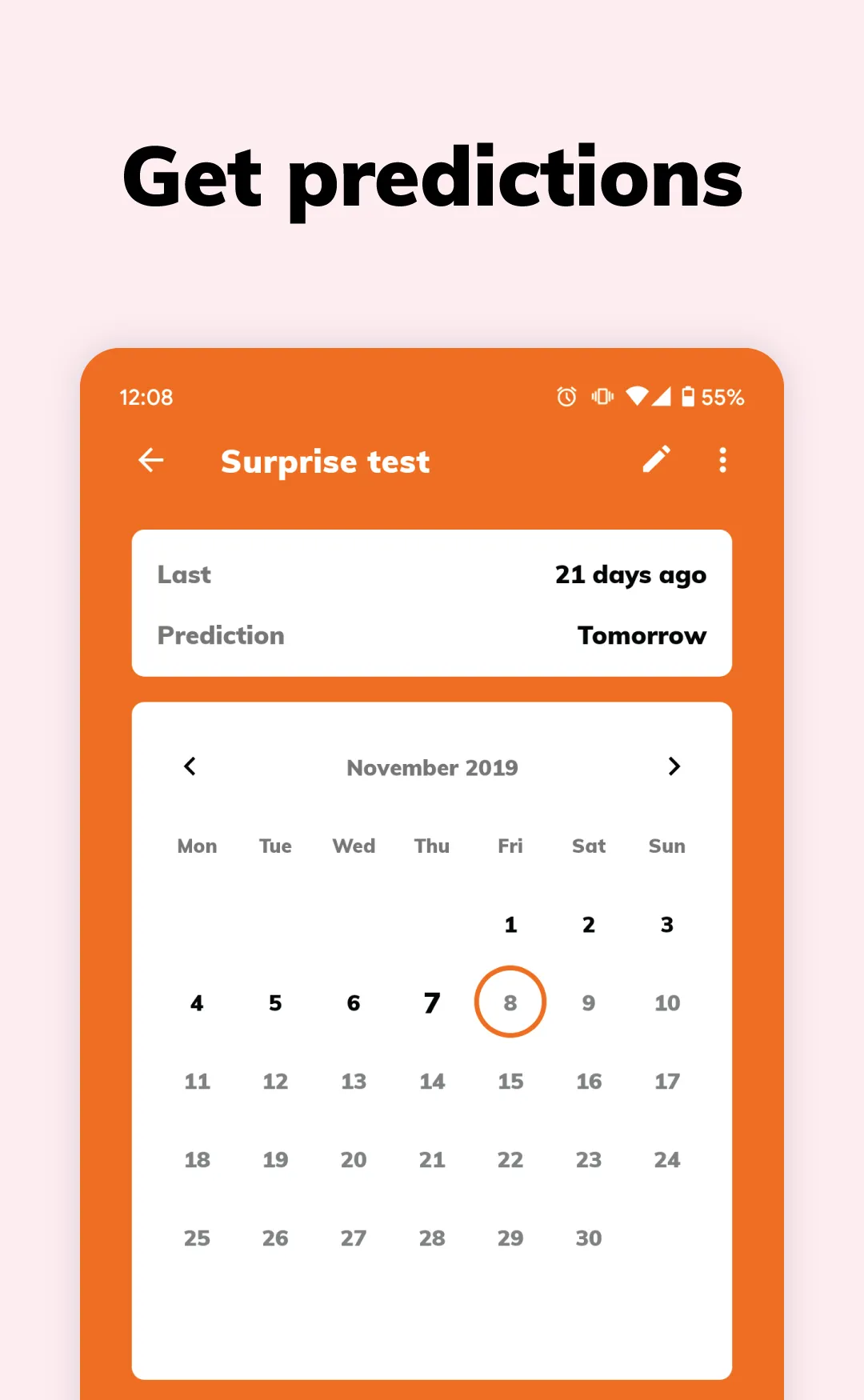 Periodically: Event Logger | Indus Appstore | Screenshot