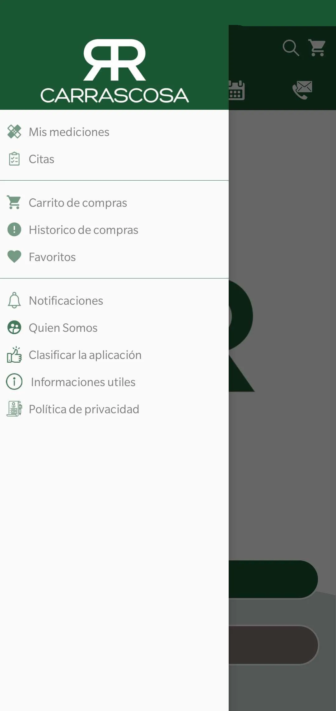 Farmacias Carrascosa | Indus Appstore | Screenshot