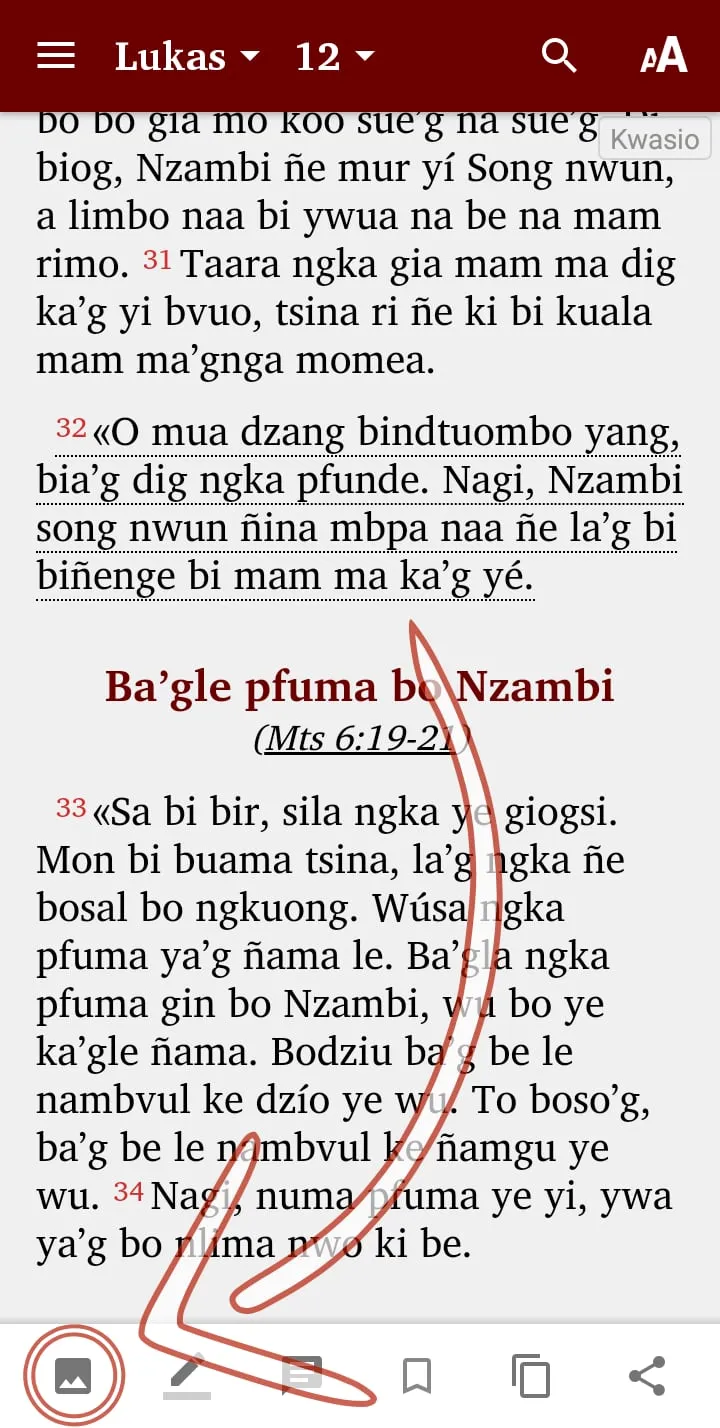 Kwasio Bible | Indus Appstore | Screenshot