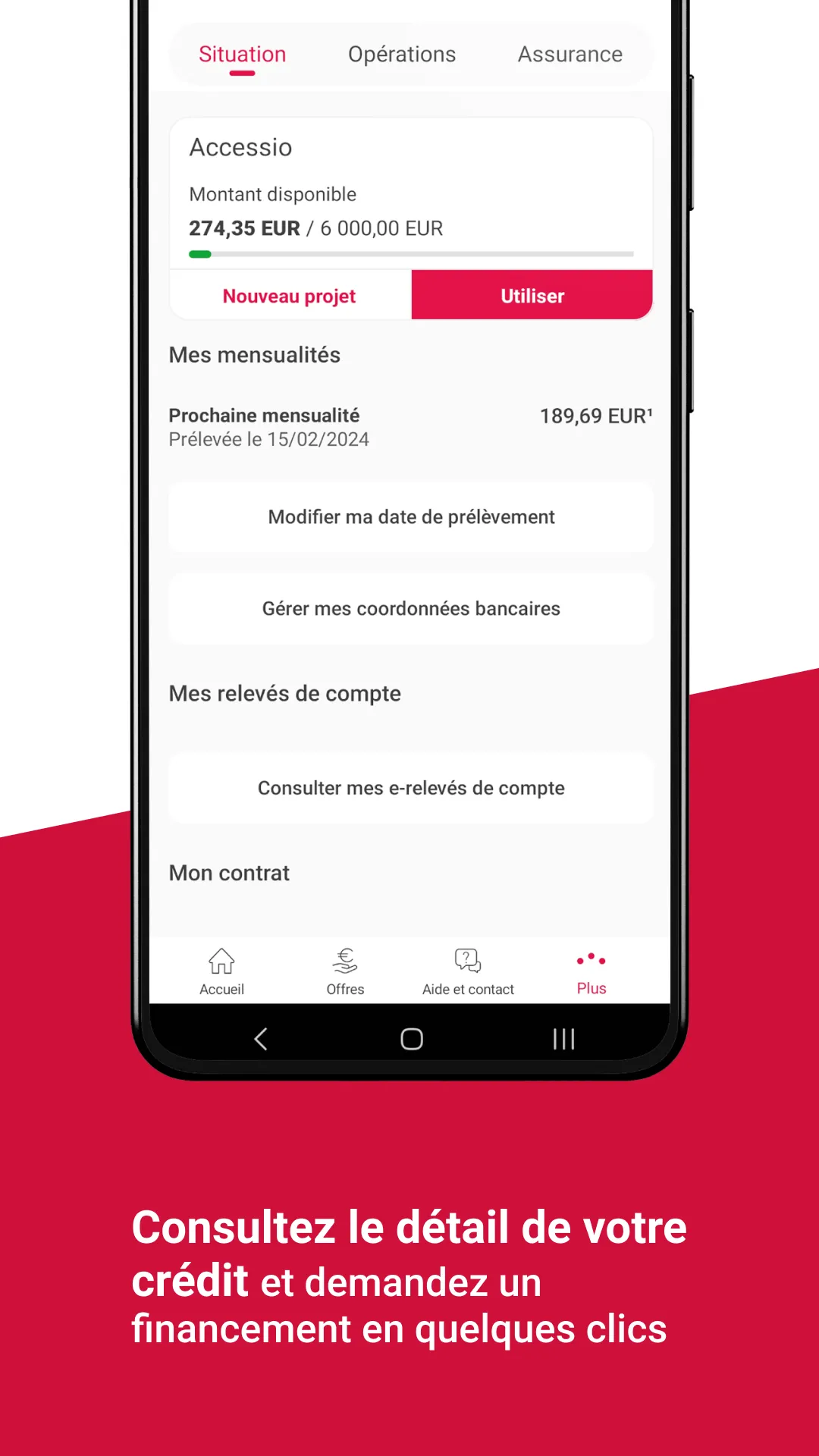 Cofidis crédit et assurance | Indus Appstore | Screenshot