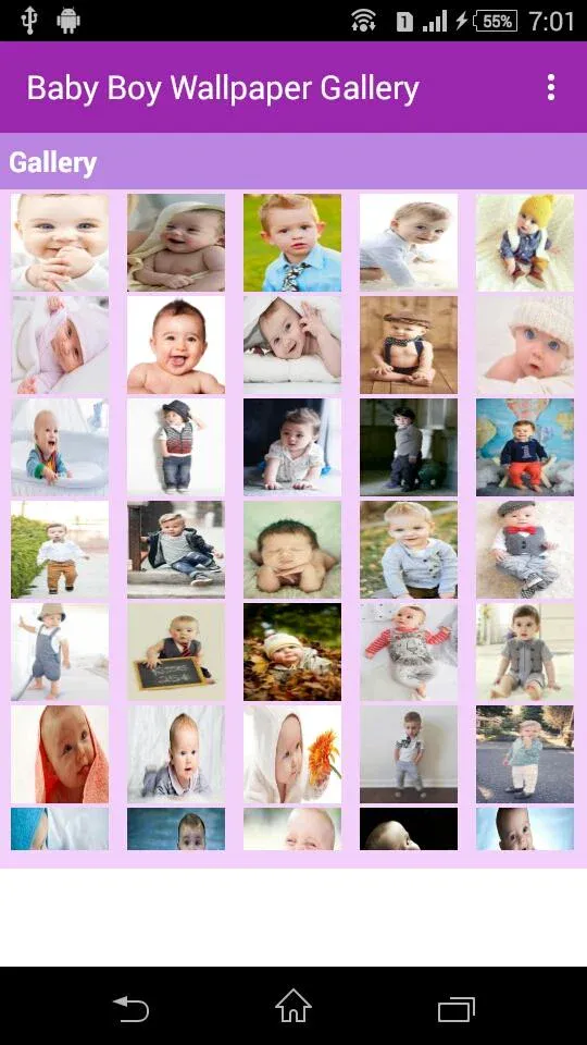 Baby Boy Wallpaper Gallery | Indus Appstore | Screenshot