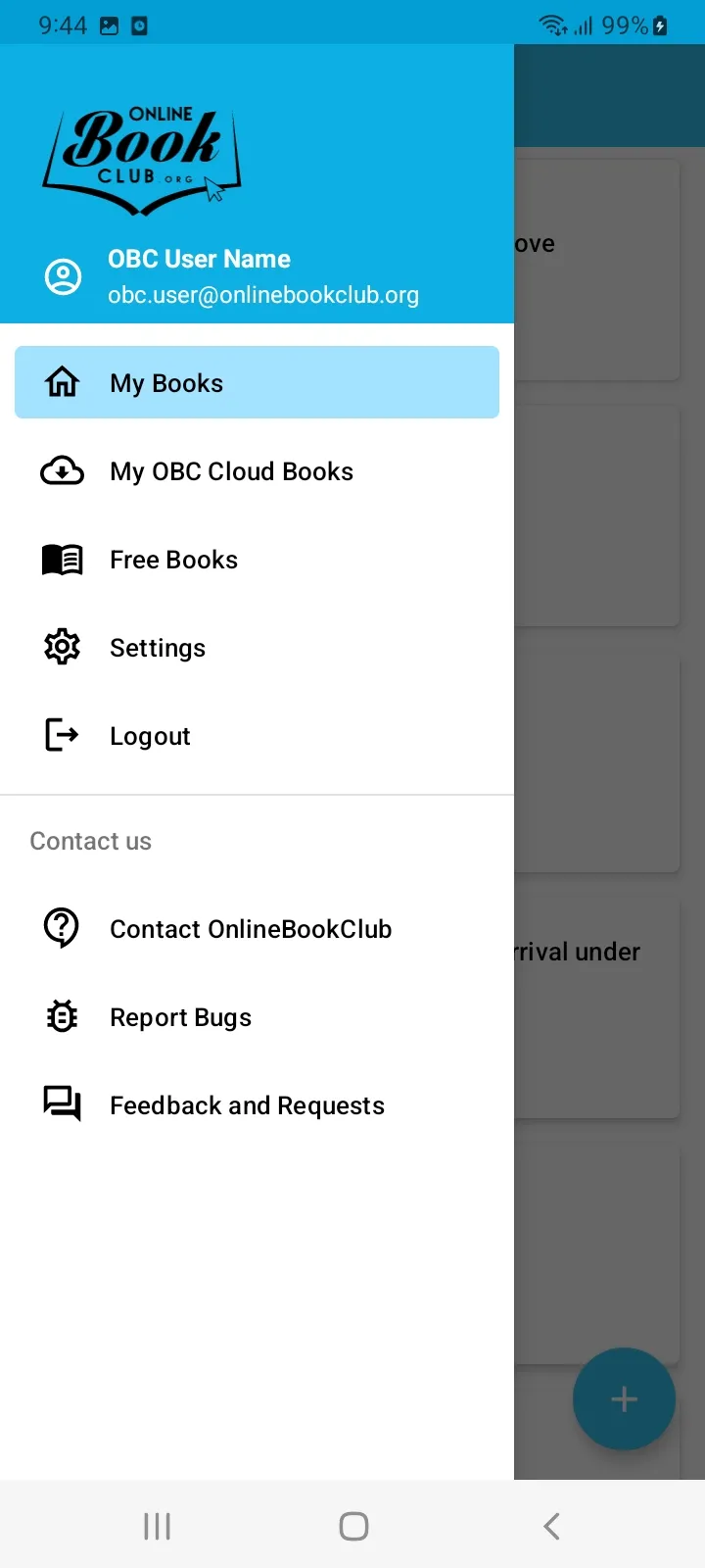 OBC Reader | Indus Appstore | Screenshot