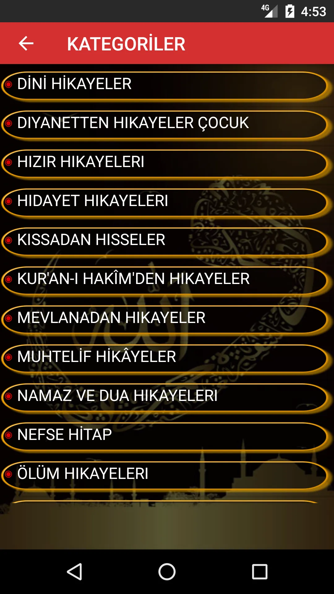 Dini Hikayeler | Indus Appstore | Screenshot