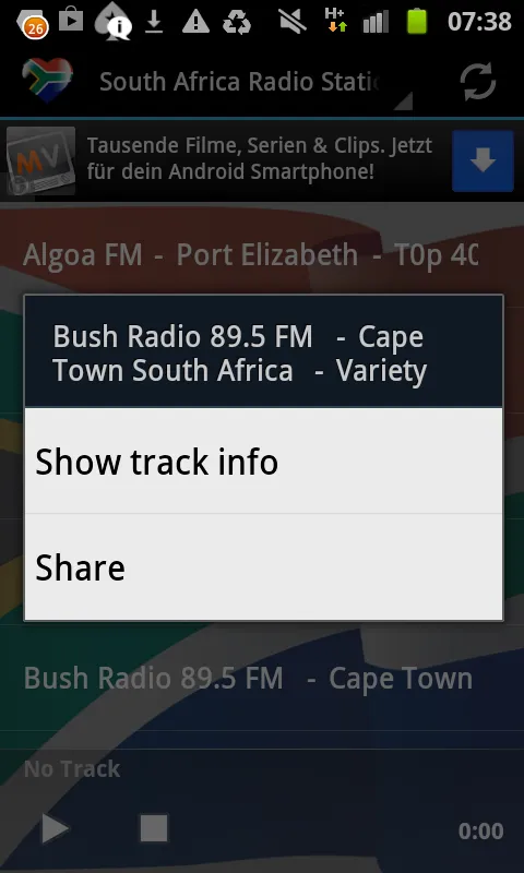 South African Radio Music News | Indus Appstore | Screenshot