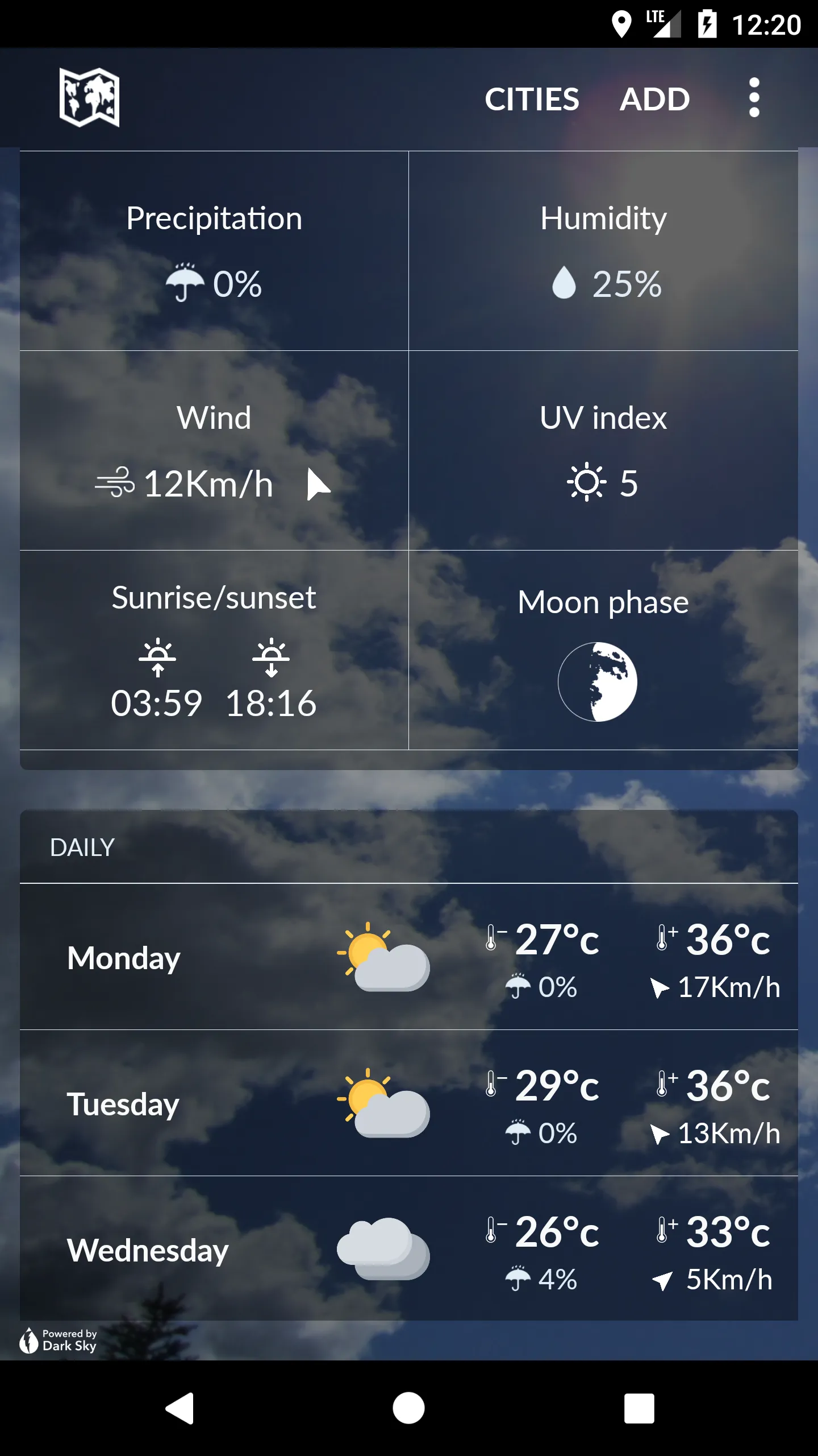 Libya Weather | Indus Appstore | Screenshot