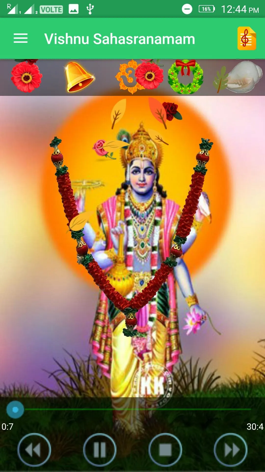 Vishnu Sahasranamam | Indus Appstore | Screenshot