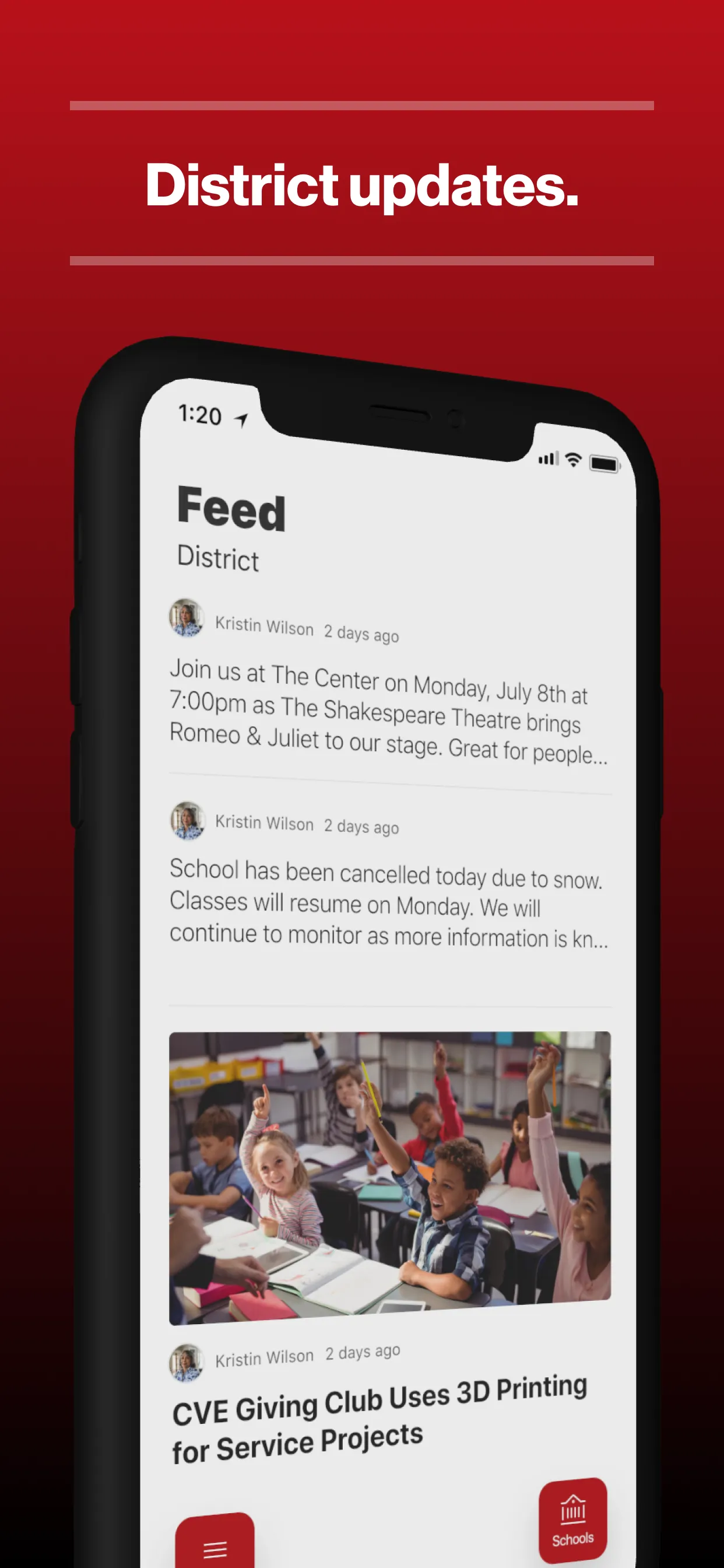 Whitefield School District 10 | Indus Appstore | Screenshot