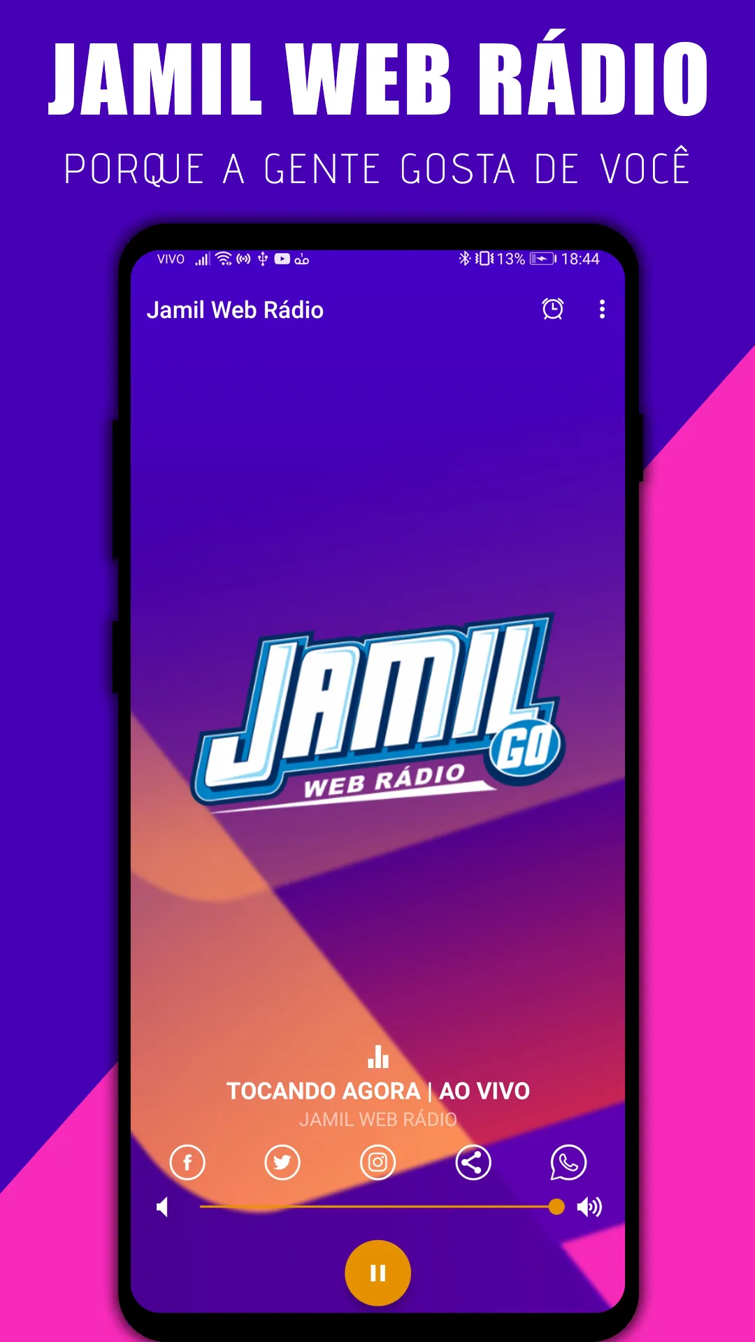 Jamil Web Rádio | Indus Appstore | Screenshot