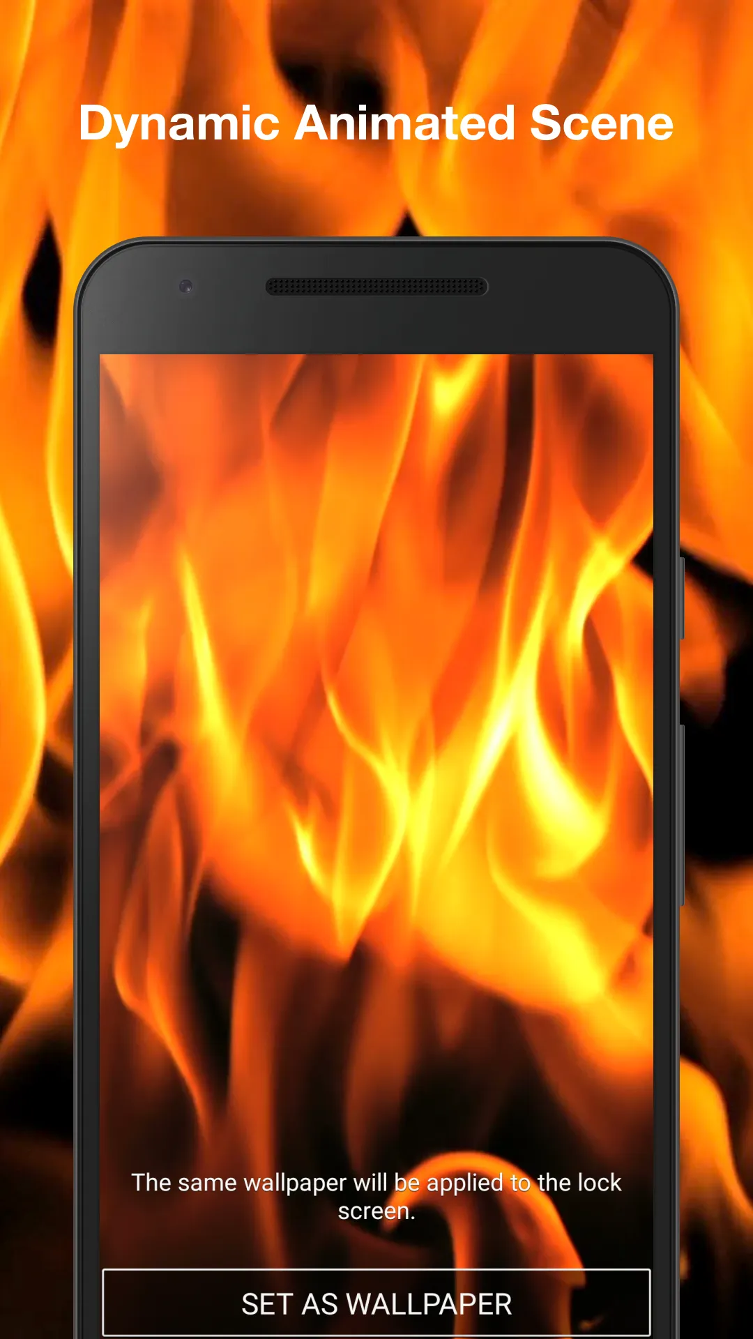 Burning Live Wallpaper | Indus Appstore | Screenshot