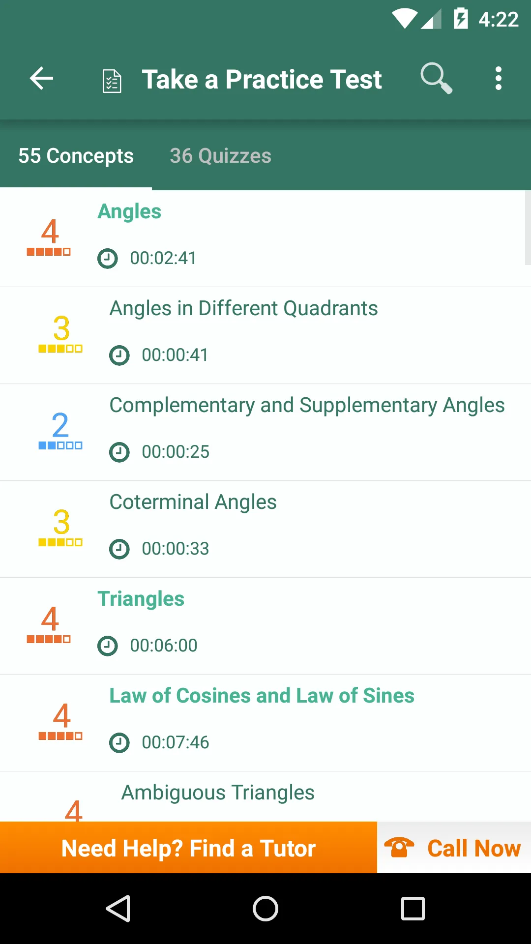 Trigonometry Practice & Prep | Indus Appstore | Screenshot