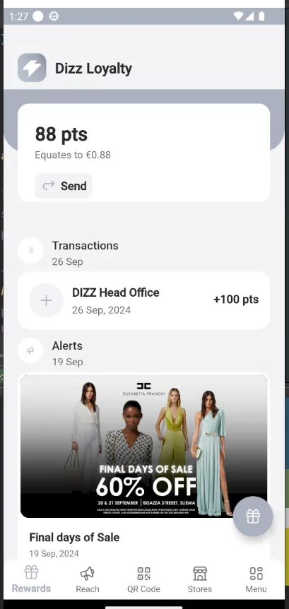 Dizz Loyalty | Indus Appstore | Screenshot