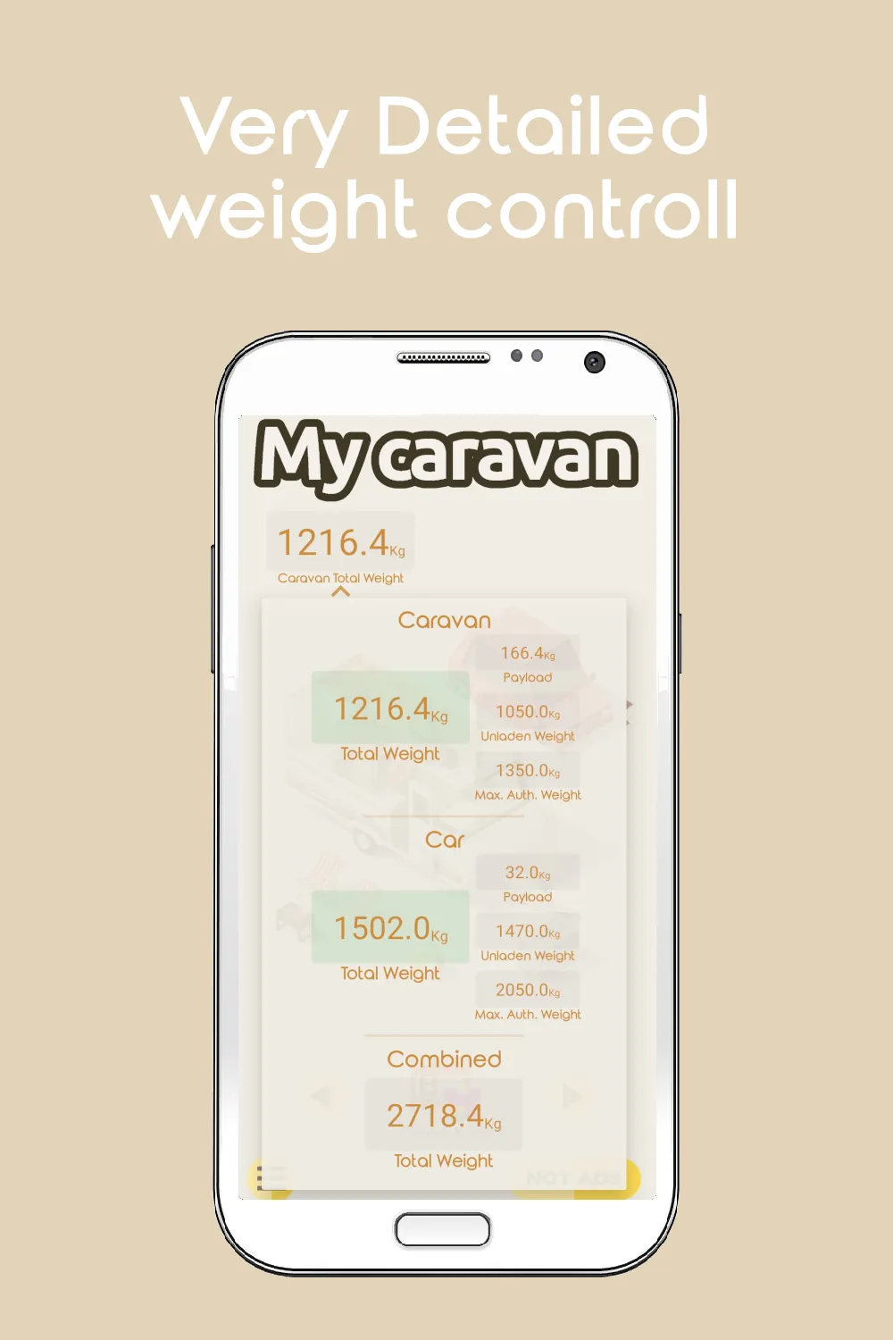 My caravan: lists of objects | Indus Appstore | Screenshot