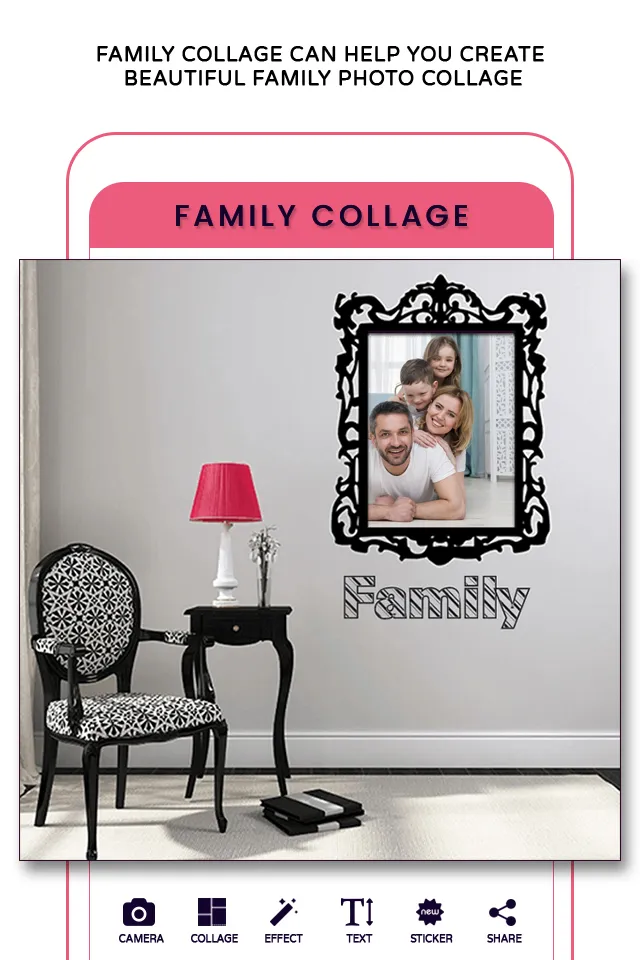 Family Photo Frames & Collage | Indus Appstore | Screenshot