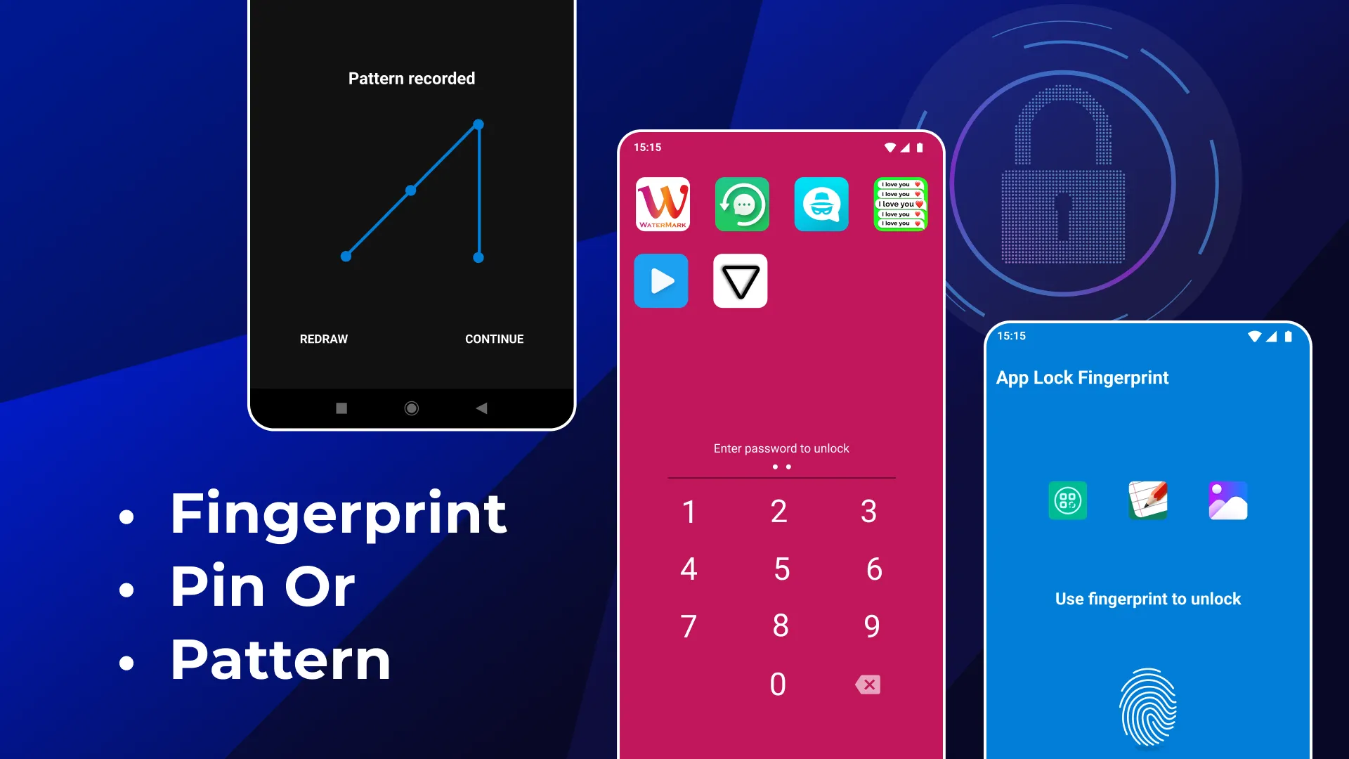 AppLock Fingerprint & Password | Indus Appstore | Screenshot