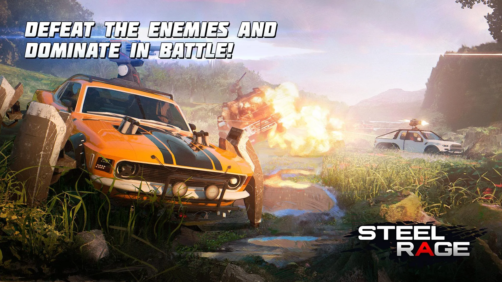 Steel Rage: Mech Cars PvP War | Indus Appstore | Screenshot