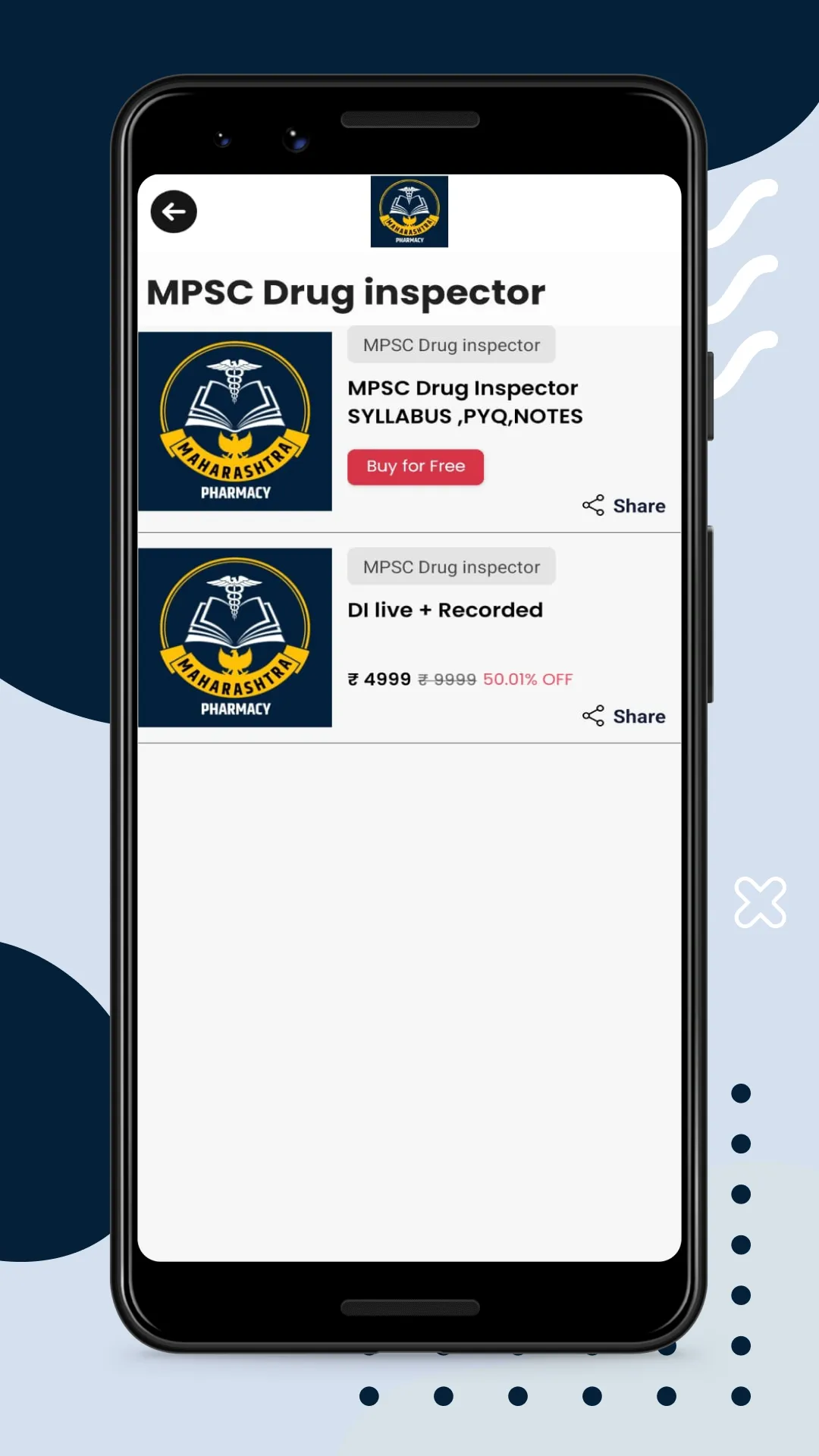 Maharashtra Pharmacy | Indus Appstore | Screenshot