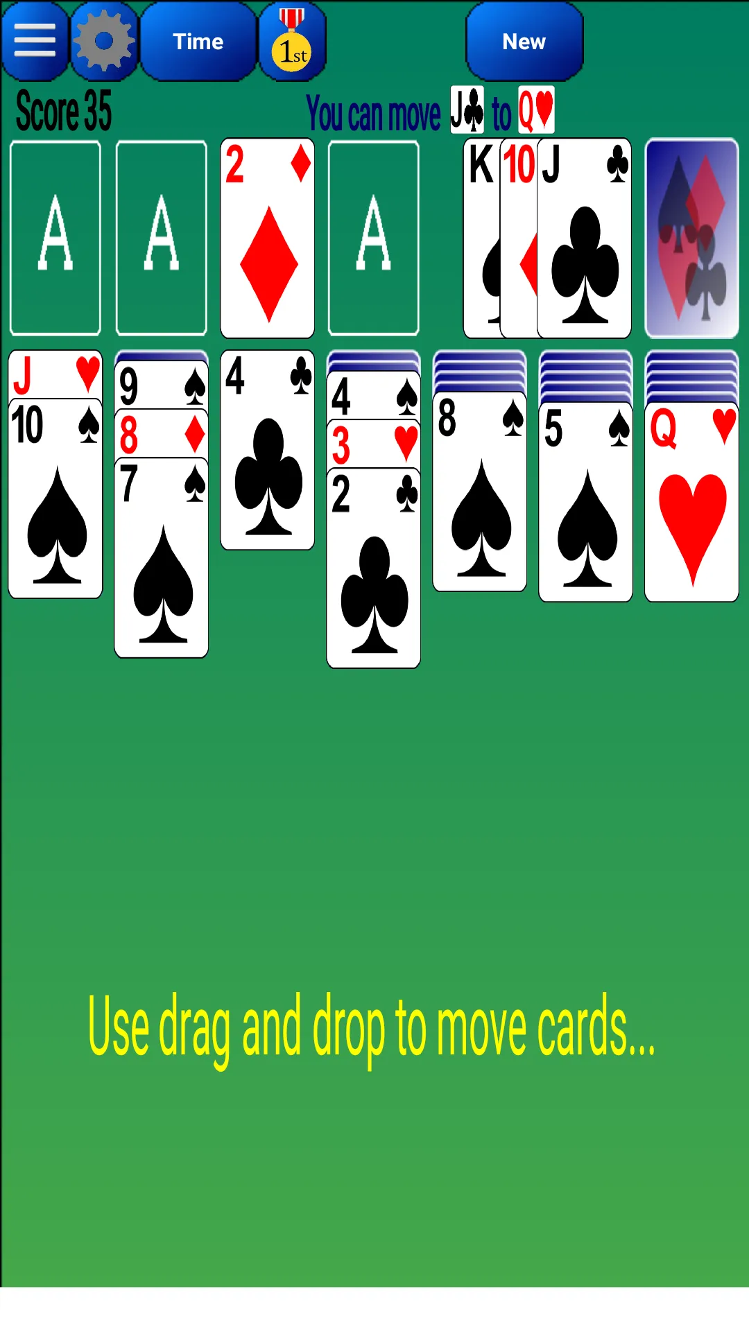 Solitaire | Indus Appstore | Screenshot