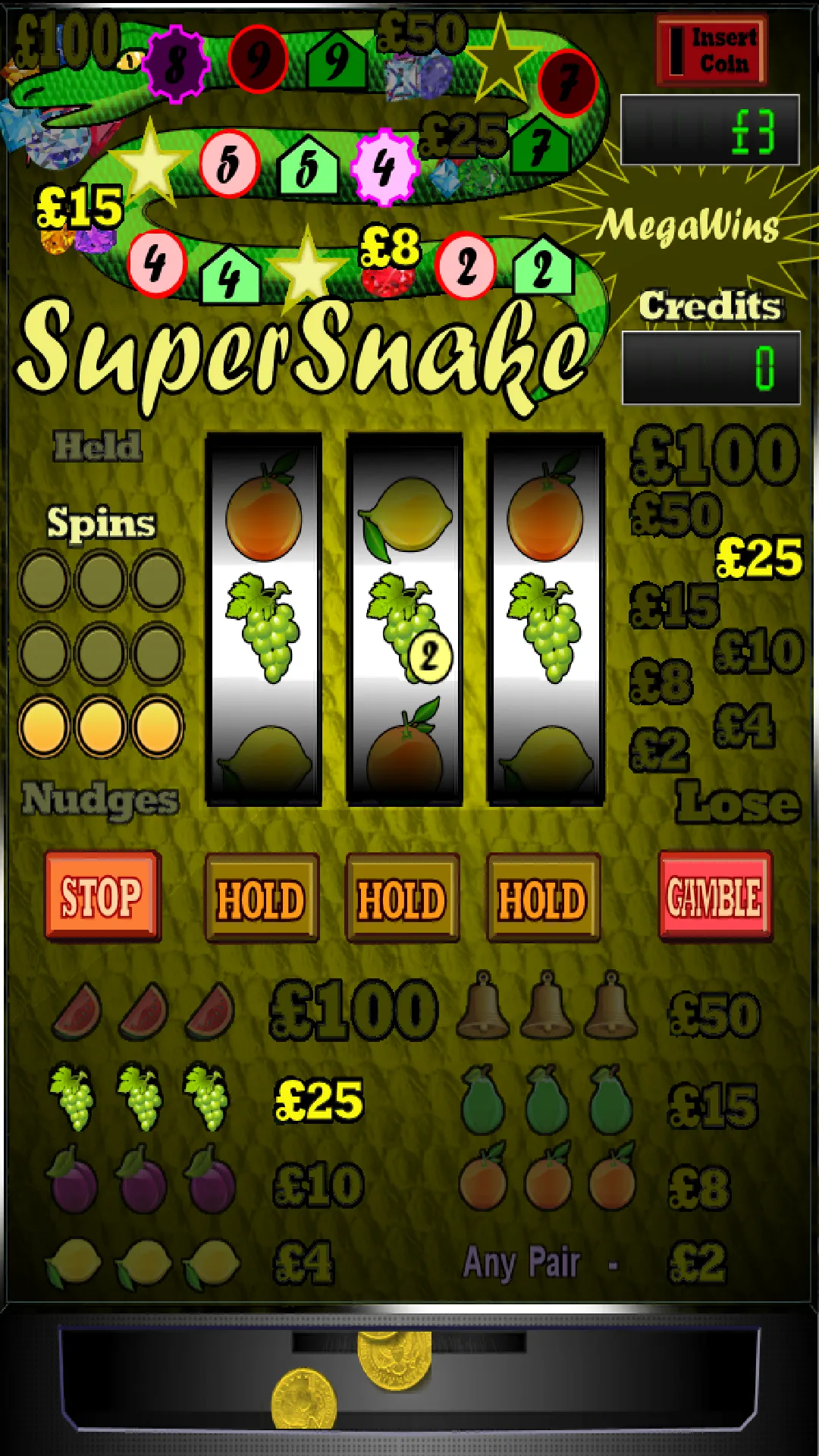 Super Snake Slot Machine | Indus Appstore | Screenshot