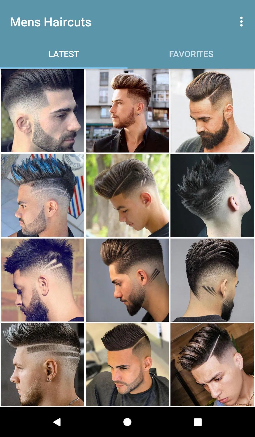 men’s long hairstyles | Indus Appstore | Screenshot