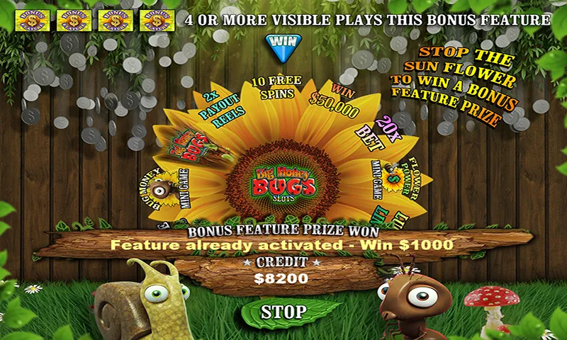 Big Money Bugs Slots | Indus Appstore | Screenshot