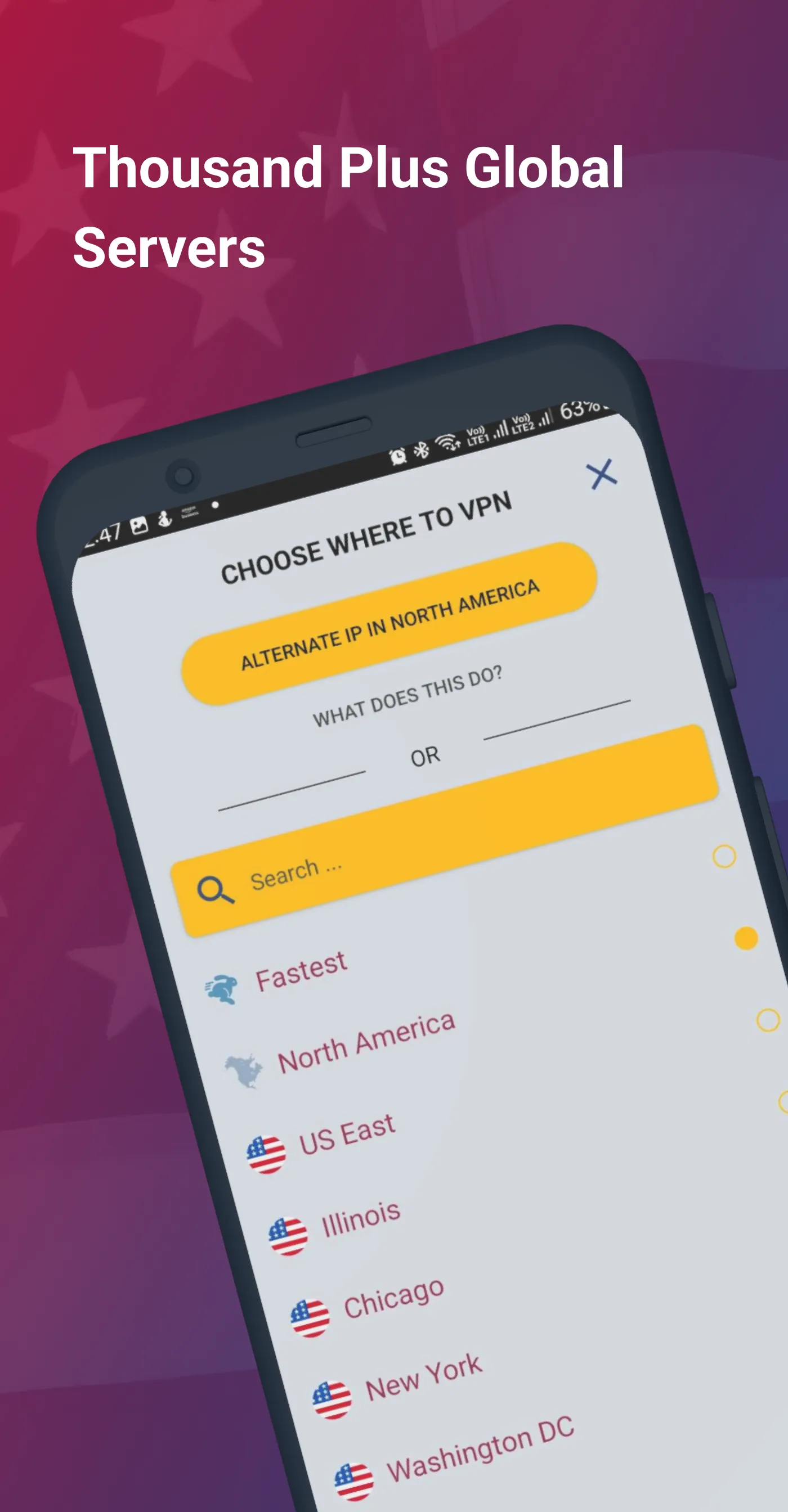 VPN US using Free VPN .org™ | Indus Appstore | Screenshot