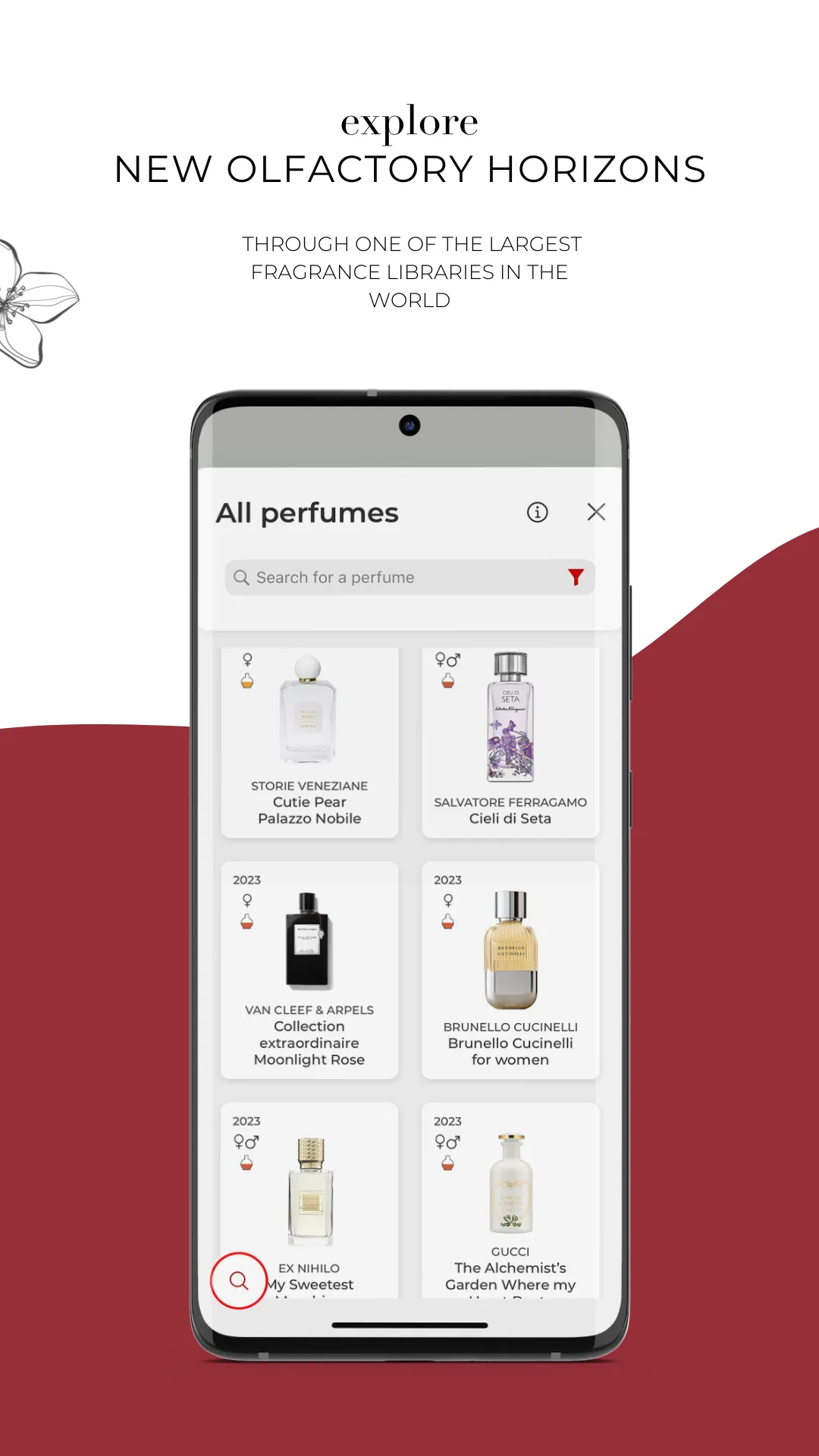 PERFUMIST Perfumes Advisor | Indus Appstore | Screenshot