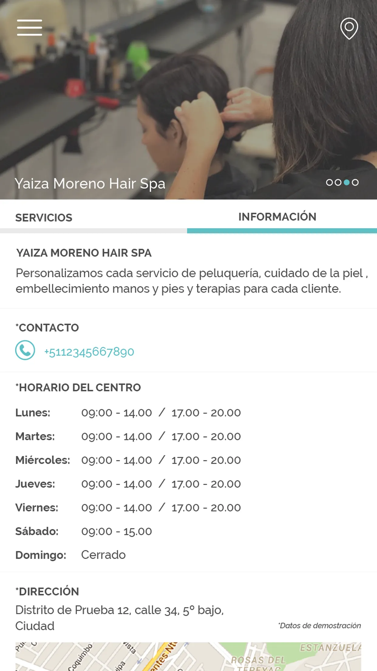 Yaiza Moreno - Hair Spa | Indus Appstore | Screenshot