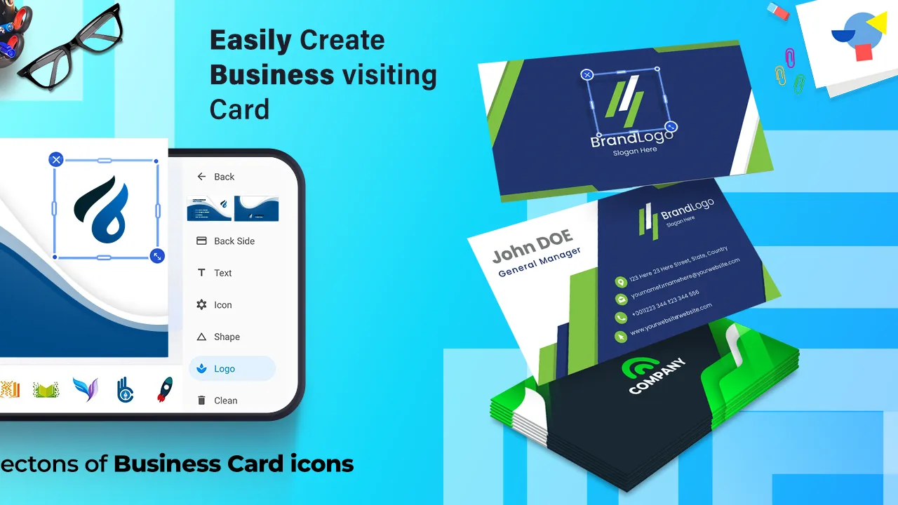 Visiting Card Maker | Indus Appstore | Screenshot