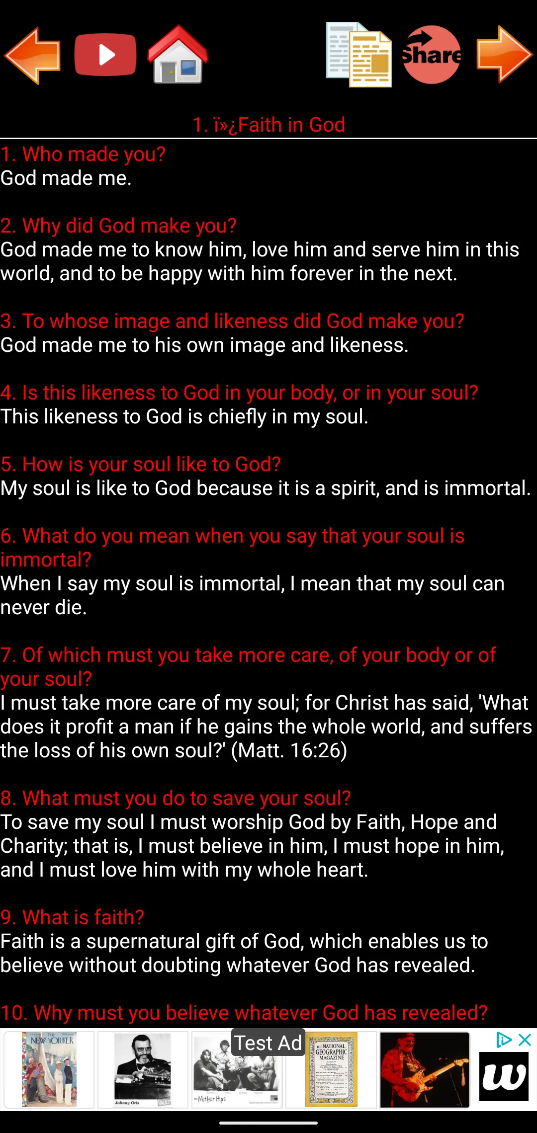 English Catechism Book | Indus Appstore | Screenshot