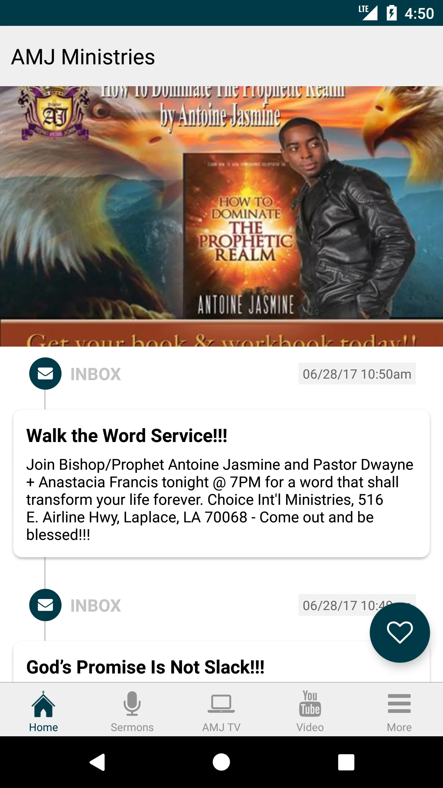 AMJ Ministries | Indus Appstore | Screenshot