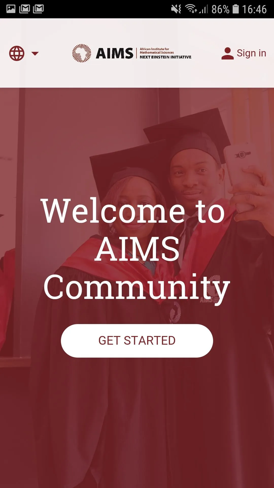 AIMS Community | Indus Appstore | Screenshot