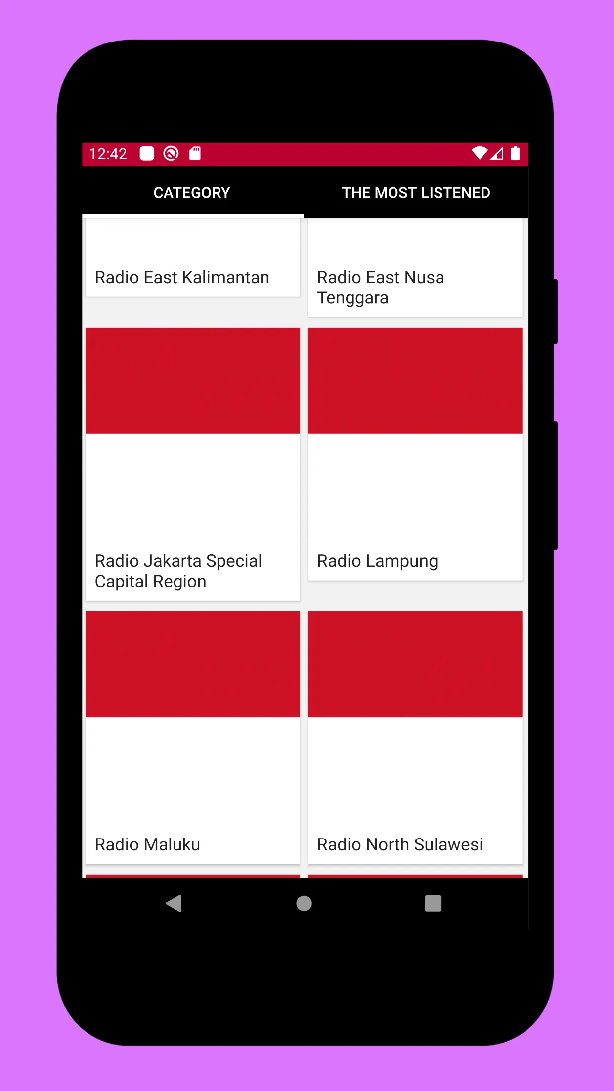 Radio Indonesia + Radio Online | Indus Appstore | Screenshot